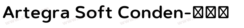 Artegra Soft Conden字体转换